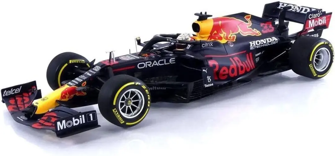 Red Bull Racing Honda RB16B #33 Minichamps - 1:18 - Zwart/Rood/Geel