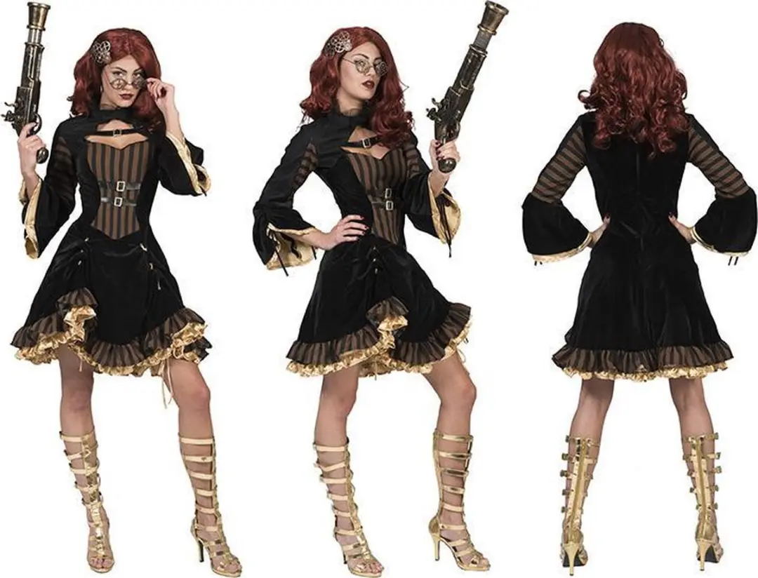 Espa Funny Fashion Steampunk Kostuum Hot Steampunk Sally