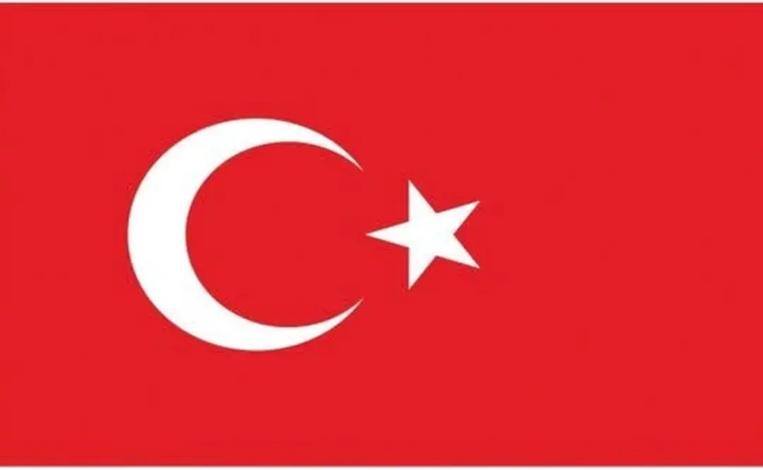 Espa Vlag Turkije - Rood/Wit