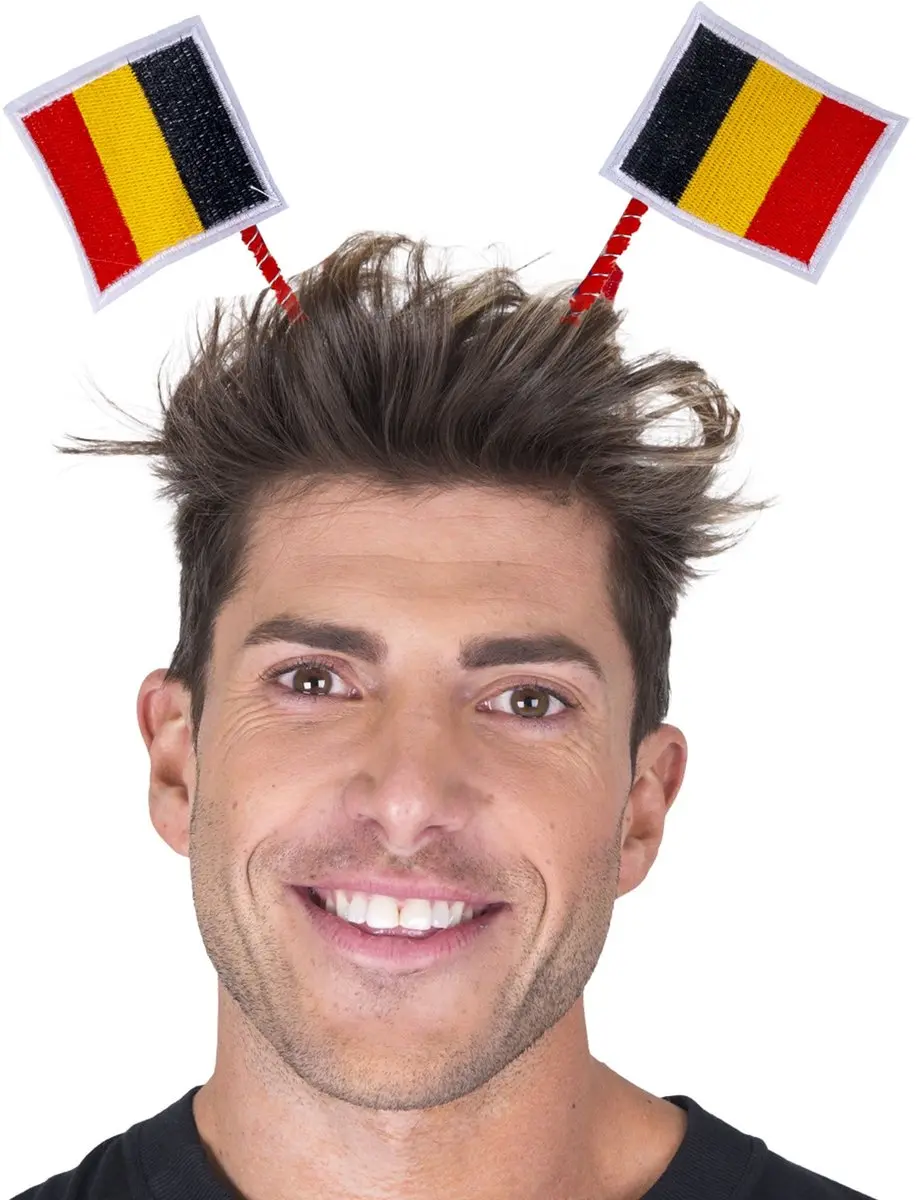 Espa Diadeem België - Rood/Geel/Zwart