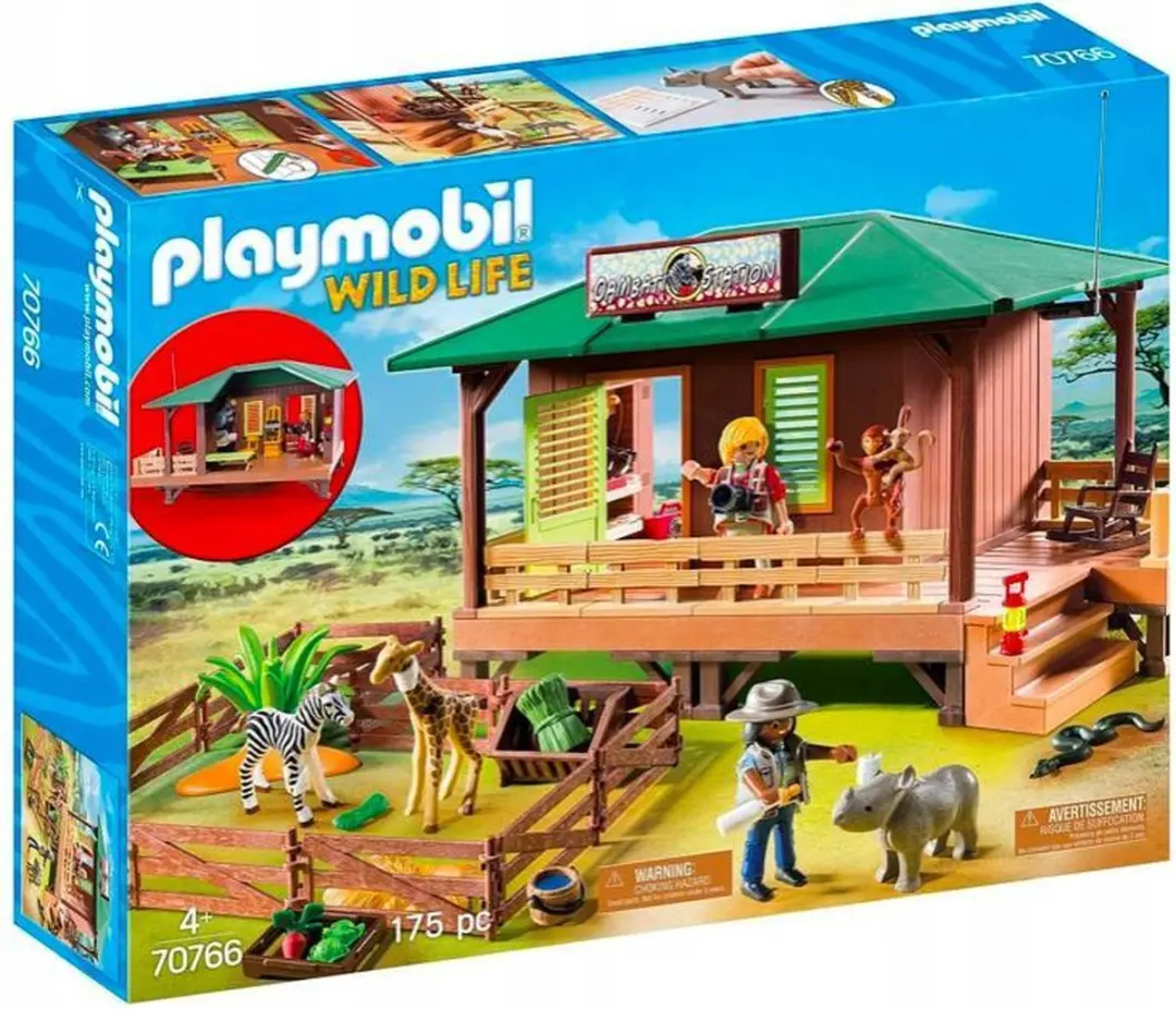 Playmobil Wild Life Rangerpost met Dierenfokkerij 70766