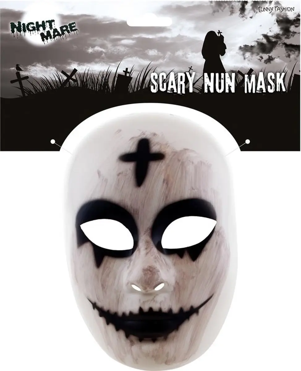 Espa Satanisch Nonnenmasker - Multicolor