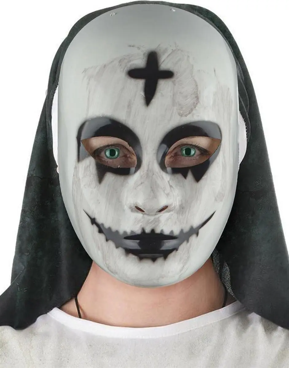 Espa Satanisch Nonnenmasker - Multicolor