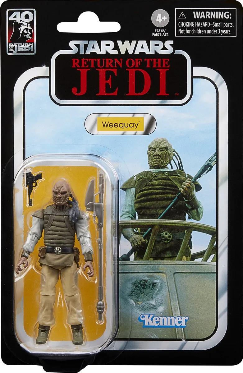 Disney Star Wars Episode VI Weequay Actiefiguur 10cm - F73125X2 - afbeelding 4 van 6