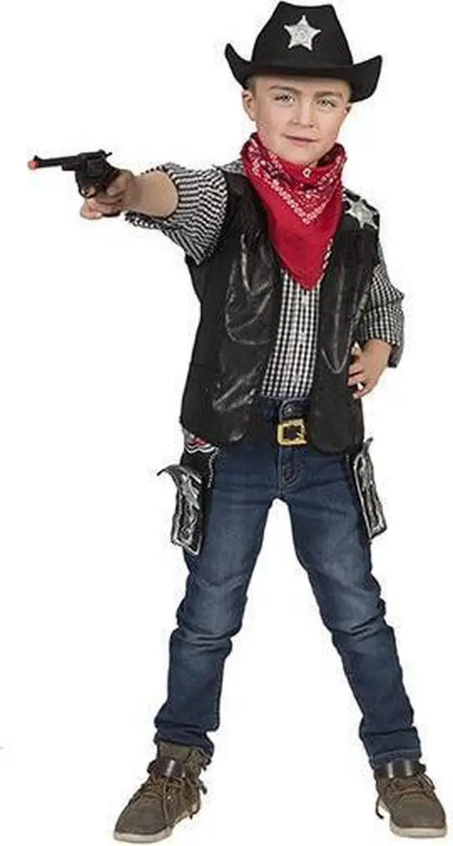 Espa Cowboy Vestje 116 - Zwart