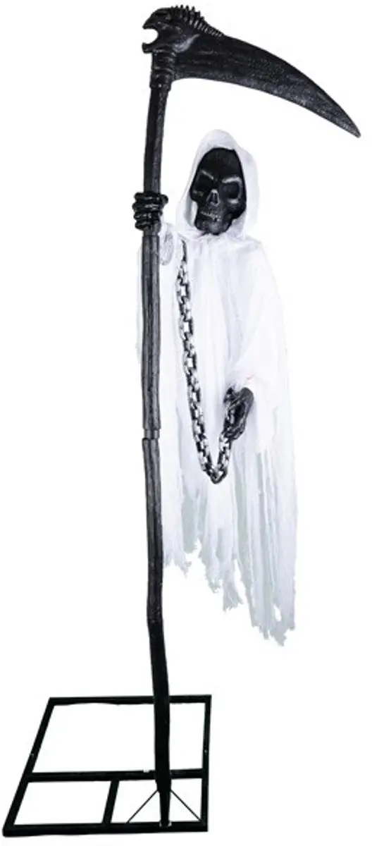 Espa Grim Reaper Geanimeerde Decoratie 180cm - Zwart