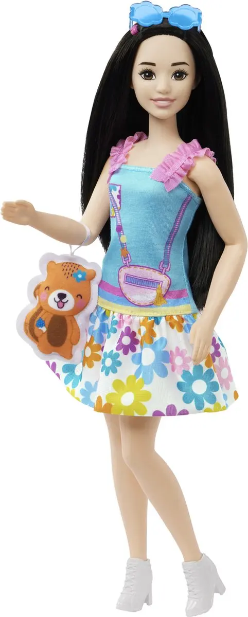 Barbie My First Barbie Vos Huisdier HLL22 - Blauw