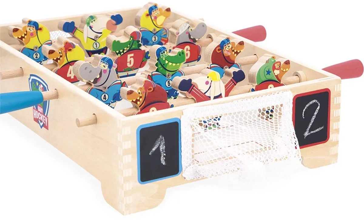 Janod Applepop Mini Tafelhockey 11.3367 - 3 Ballen - Multicolor