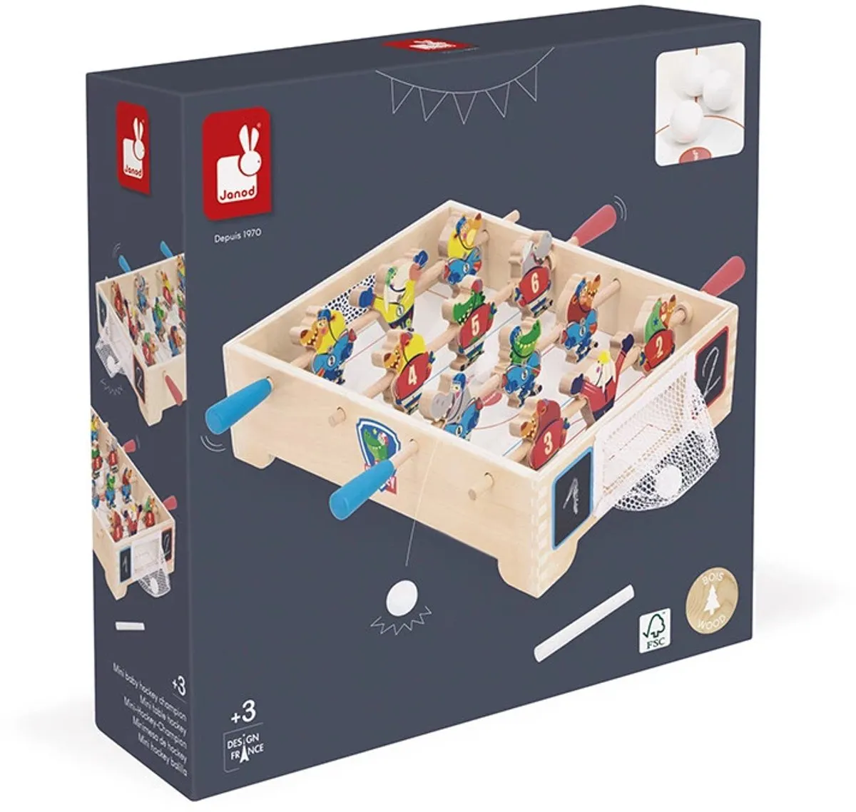 Janod Applepop Mini Tafelhockey 11.3367