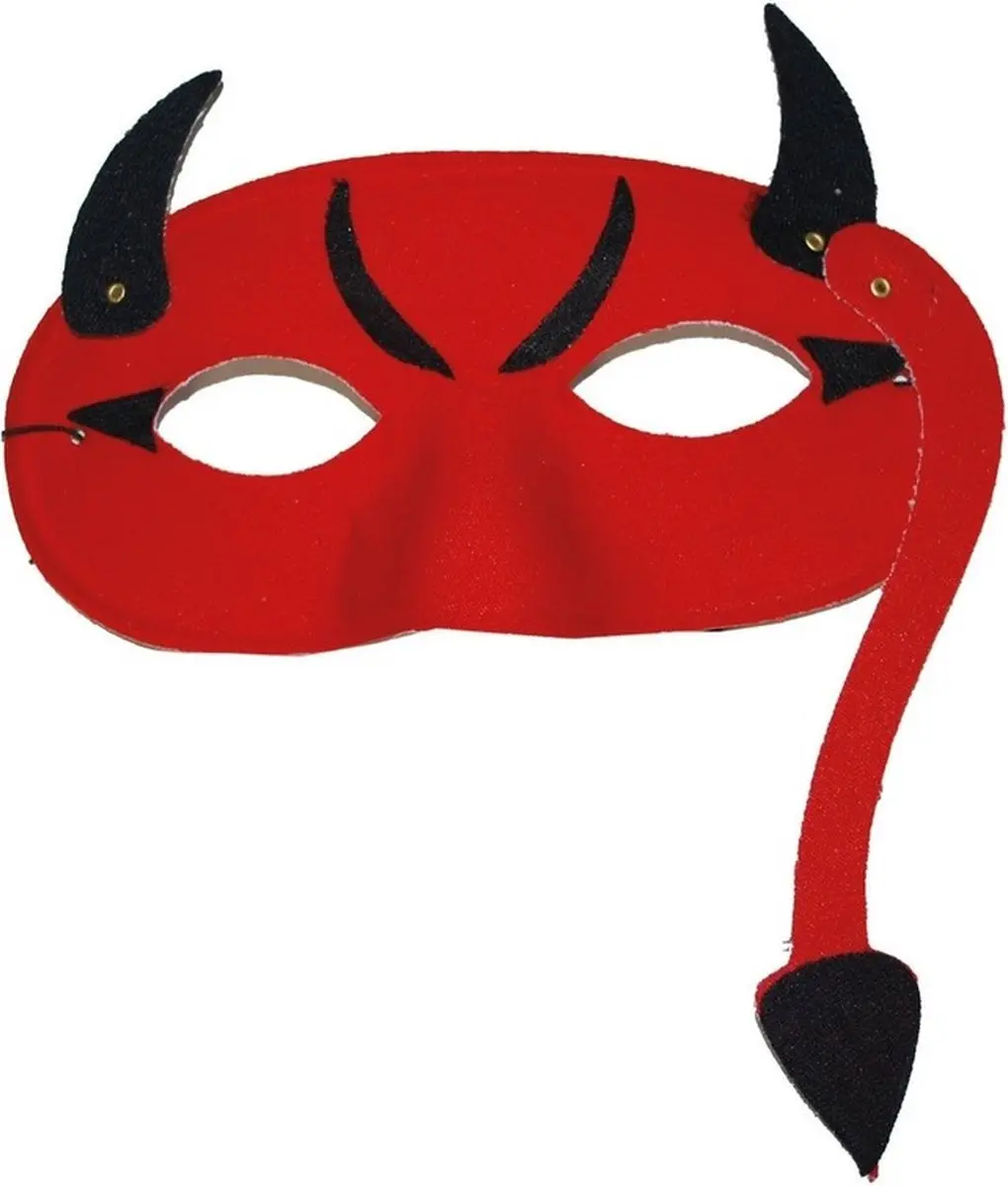 Espa Oogmasker Duivel Met Staart