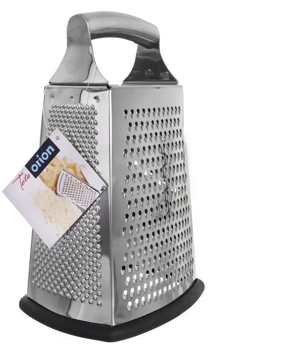 Orion Vierzijdige Keukenrasp Roestvrijstaal 24cm