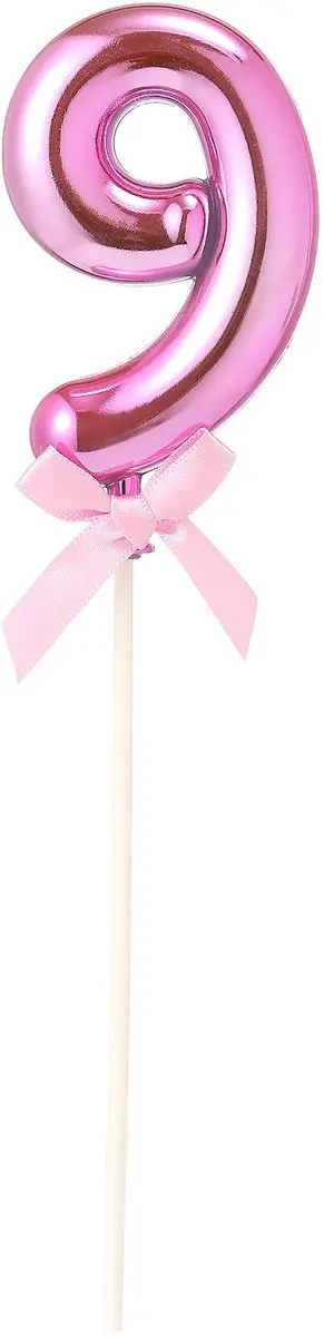 Espa Taarttopper Cijfer 12,7cm Roze - afbeelding 2 van 4