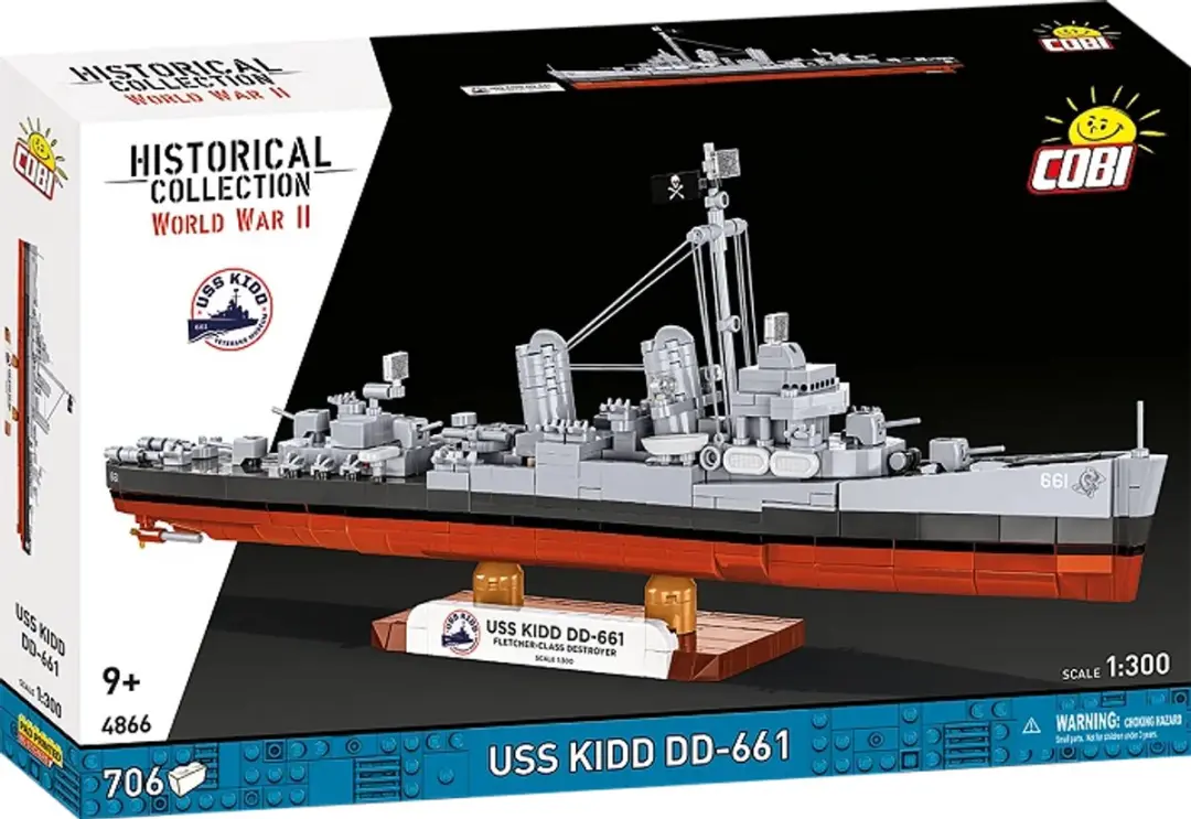 COBI 4866 USS Kidd DD-661