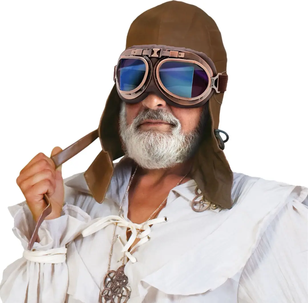 Espa Pilotenbril Bruin Vintage