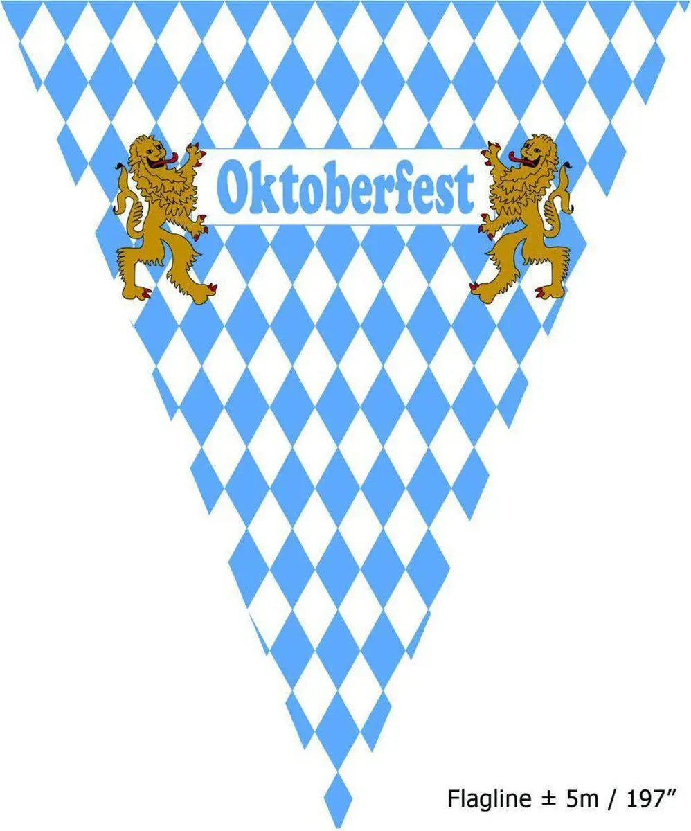 Espa Oktoberfeest Vlaggenlijntjes 5m