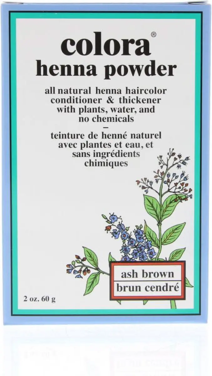 Colora Henna Ash Brown Kleurpoeder - 1 Stuk