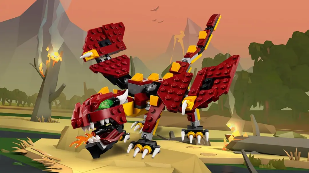 LEGO Creator Mythische Wezens 31073 - 223 Stukken