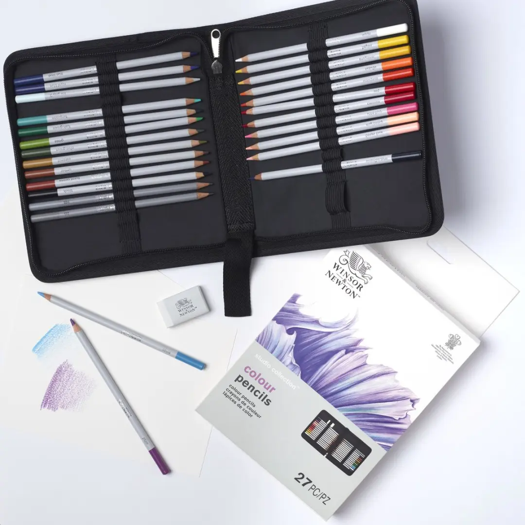 Winsor & Newton Studio Collection Kleurpotloden Set 27 Stuks