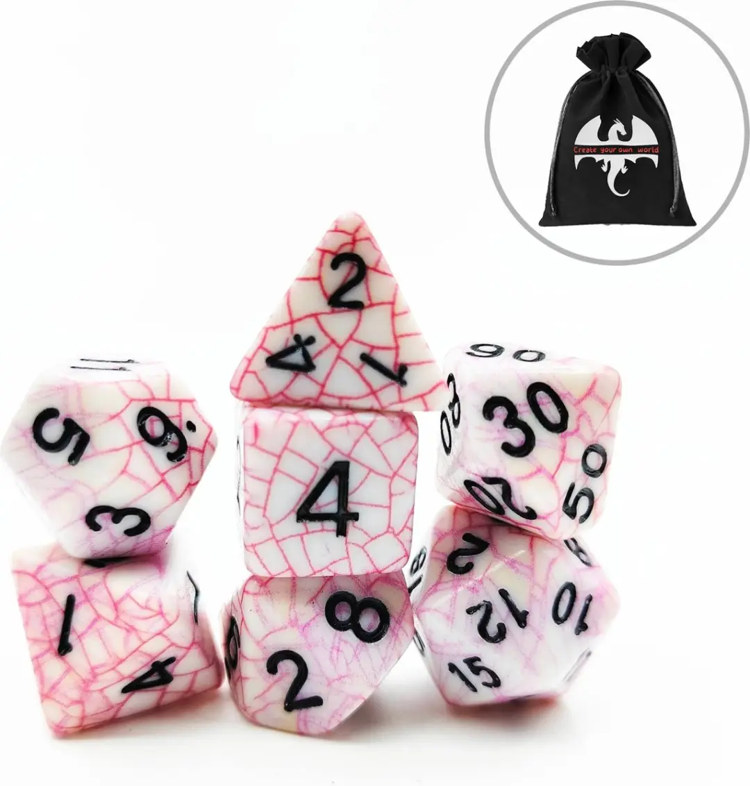Lapi Toys D&D Polydice Acryl Set 7 Stuks