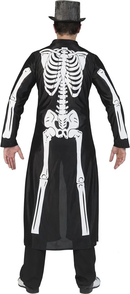 Espa Skeletpak Halloween Heren - M/L - Wit/Zwart