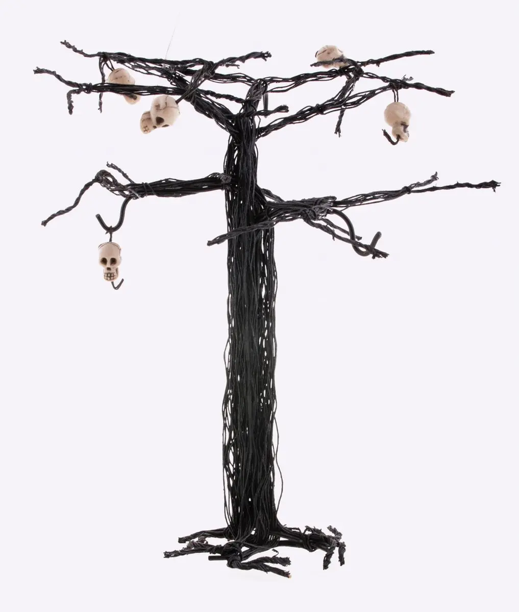 Espa Halloweenboom met Schedels 28cm