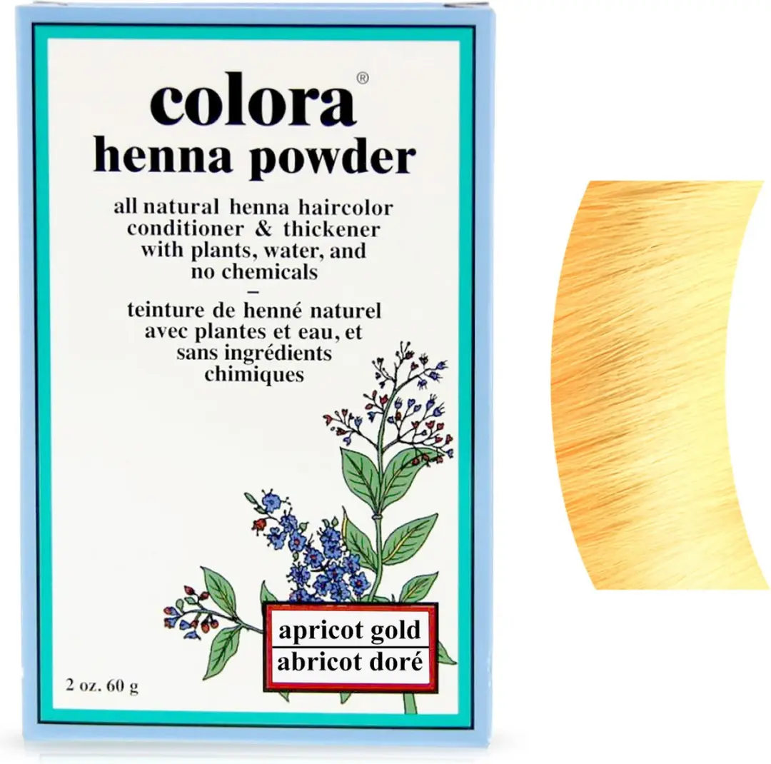 Colora Henna Kleurpoeder Apricot Gold 60g