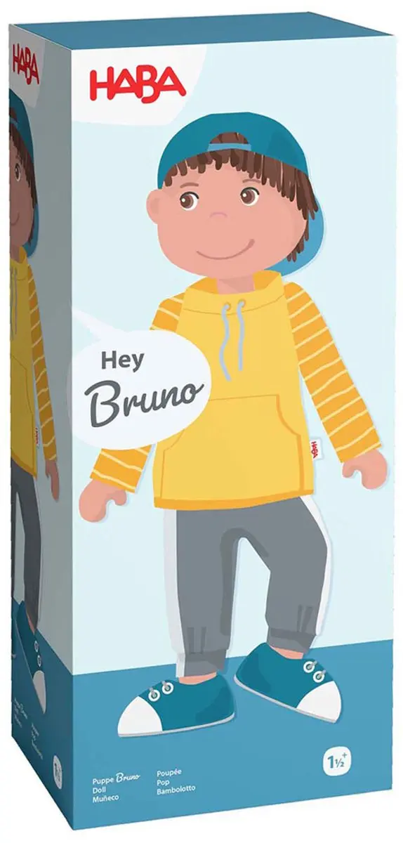 Haba Pop Bruno Poppenhuis 30cm - Multicolor