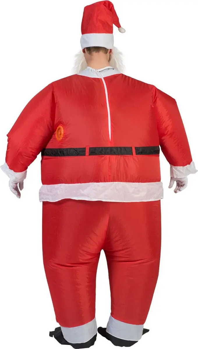 Opblaasbaar Kerstman pak Santa