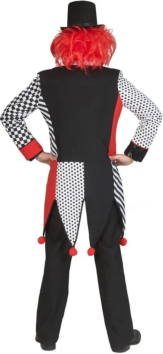 Espa Jester Harlekijn Kostuum Heren - Maat 56
