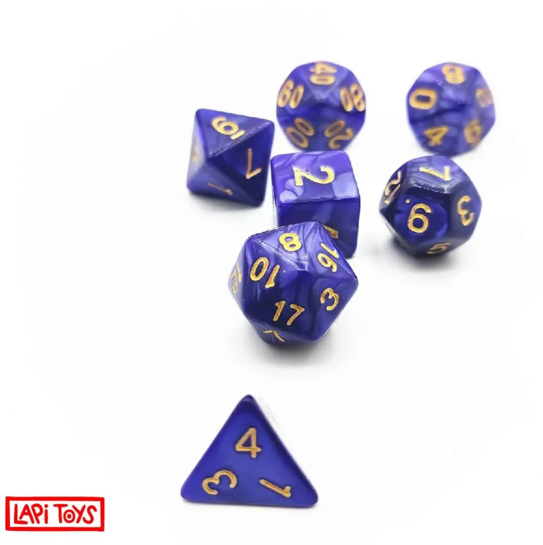 Lapi Toys DnD Acryl Dobbelsteen Set