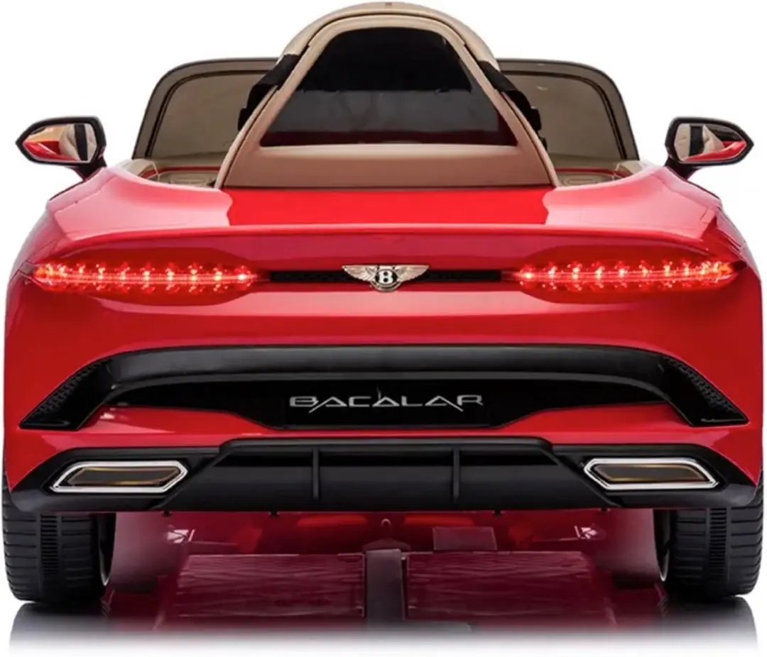 Bentley Bacalar Kinderauto 12V Rood - afbeelding 6 van 6