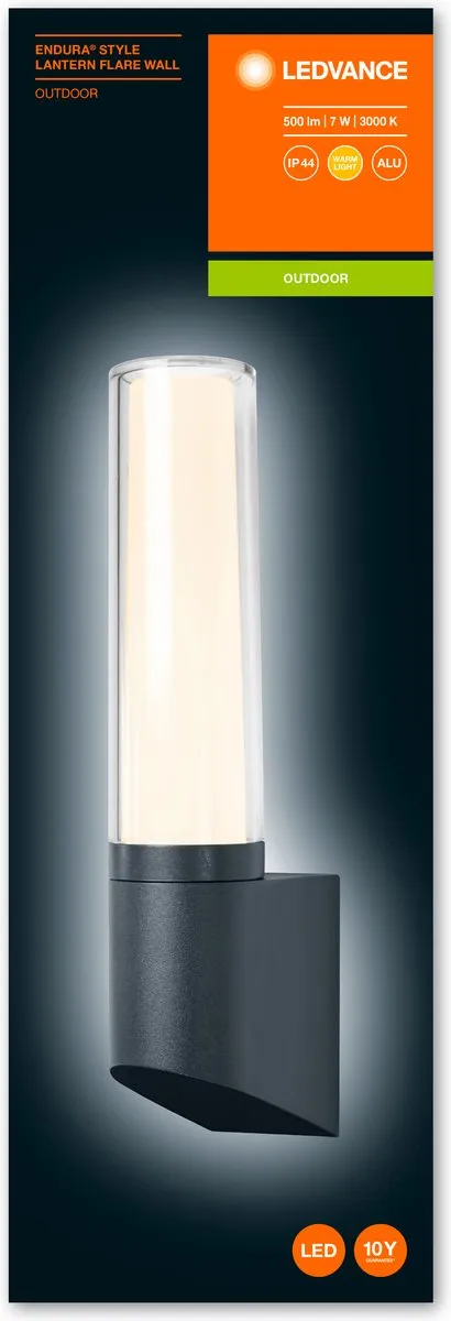 LEDVANCE Endura Style Flare Wandlamp 7W