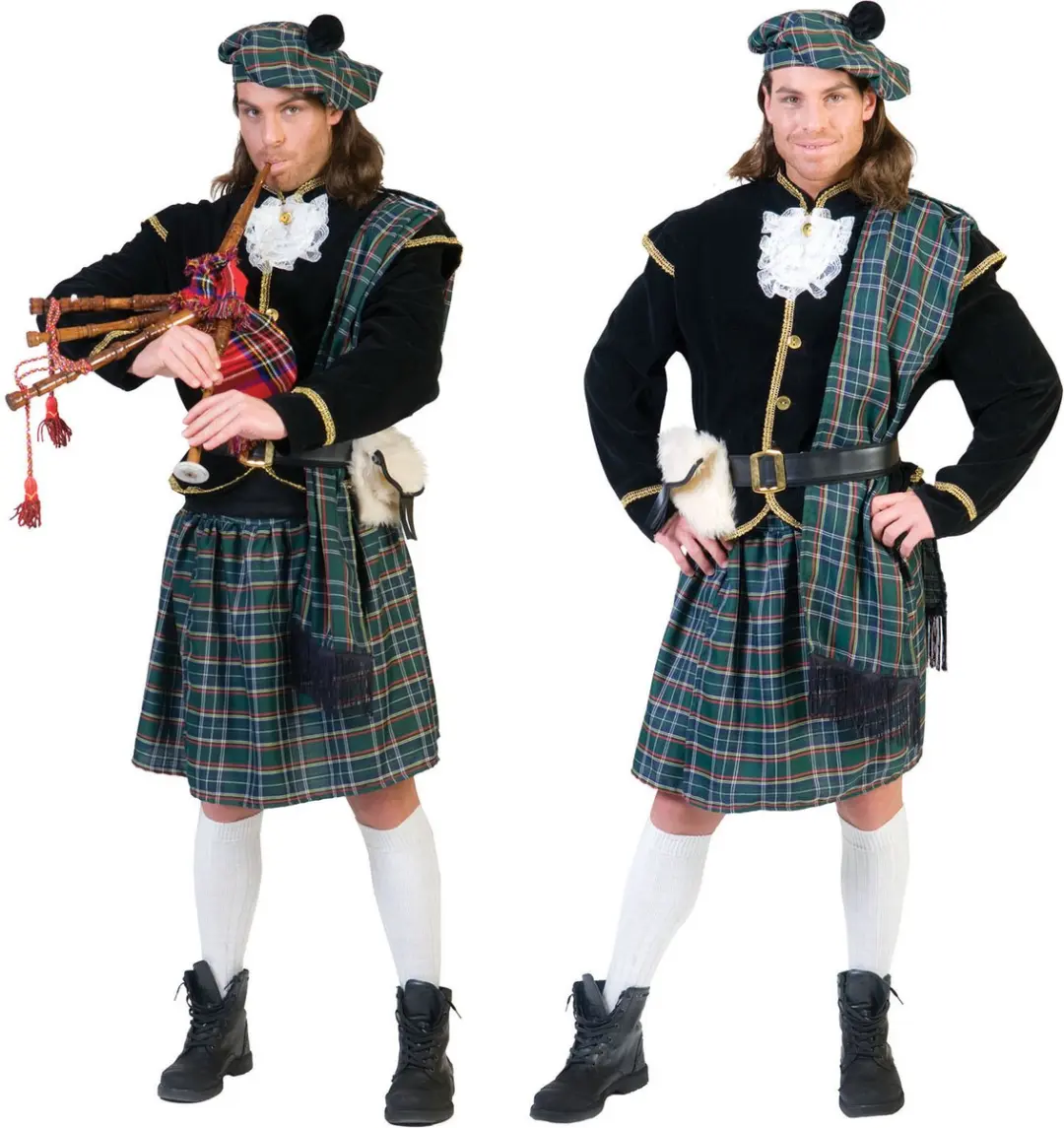 Espa Schotse Kilt - Groen Geruit - M/L