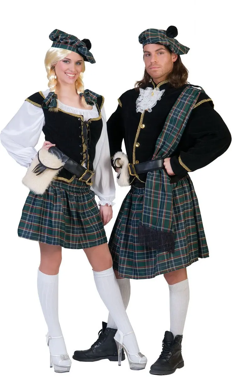 Espa Schotse Kilt - Groen Geruit - M/L