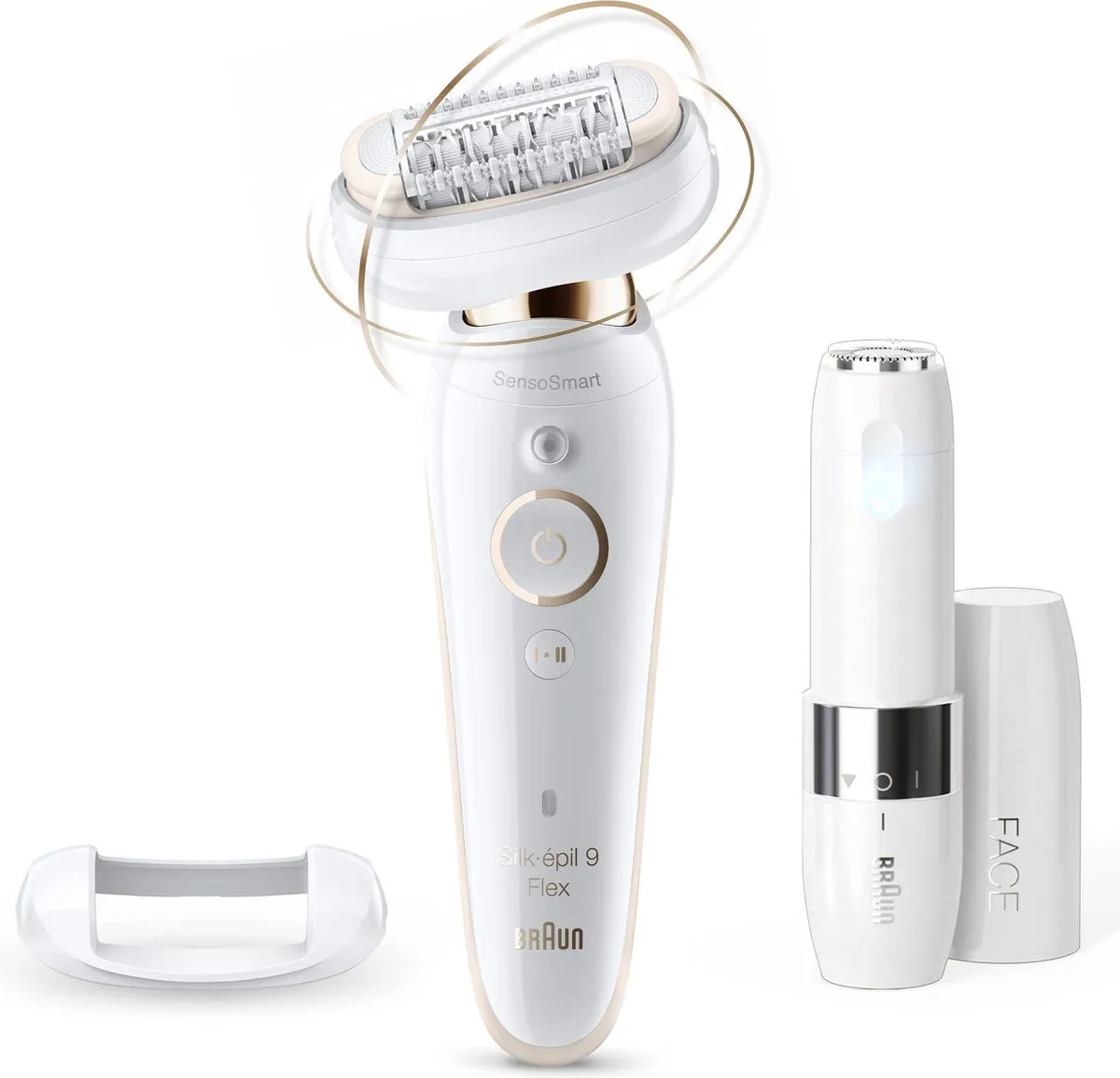 Braun Silk-épil 9 Flex 9005 Pincetten - 40 Stuks - Goud/Wit